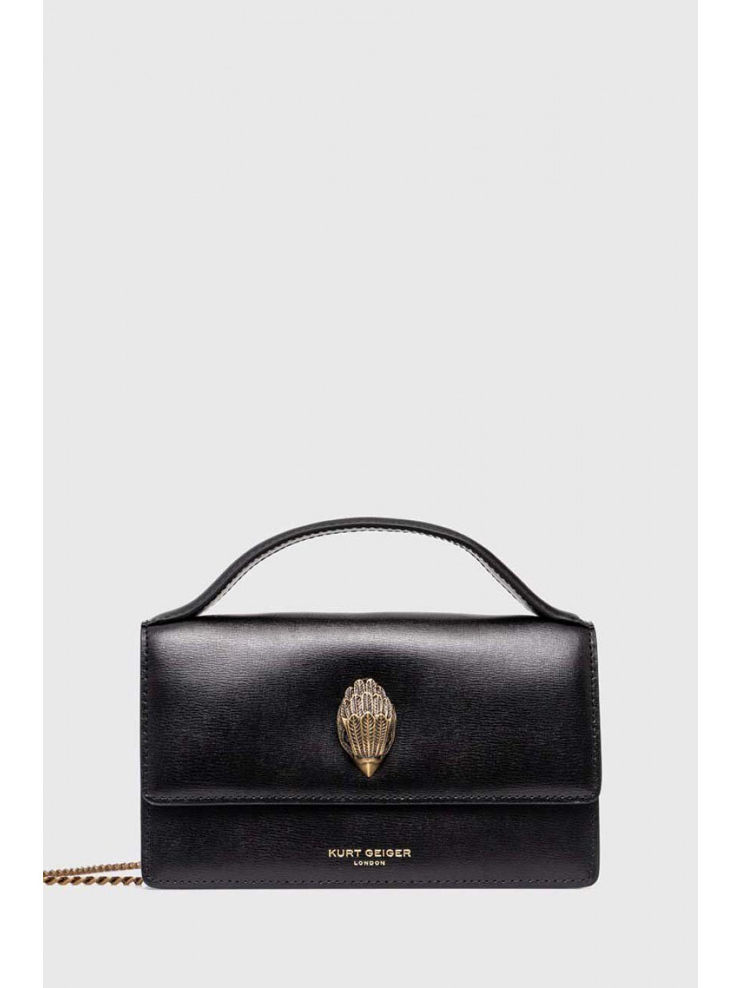 Kabelka Kurt Geiger London SM BOND TOP HANDLE BAG černá barva 2744100109