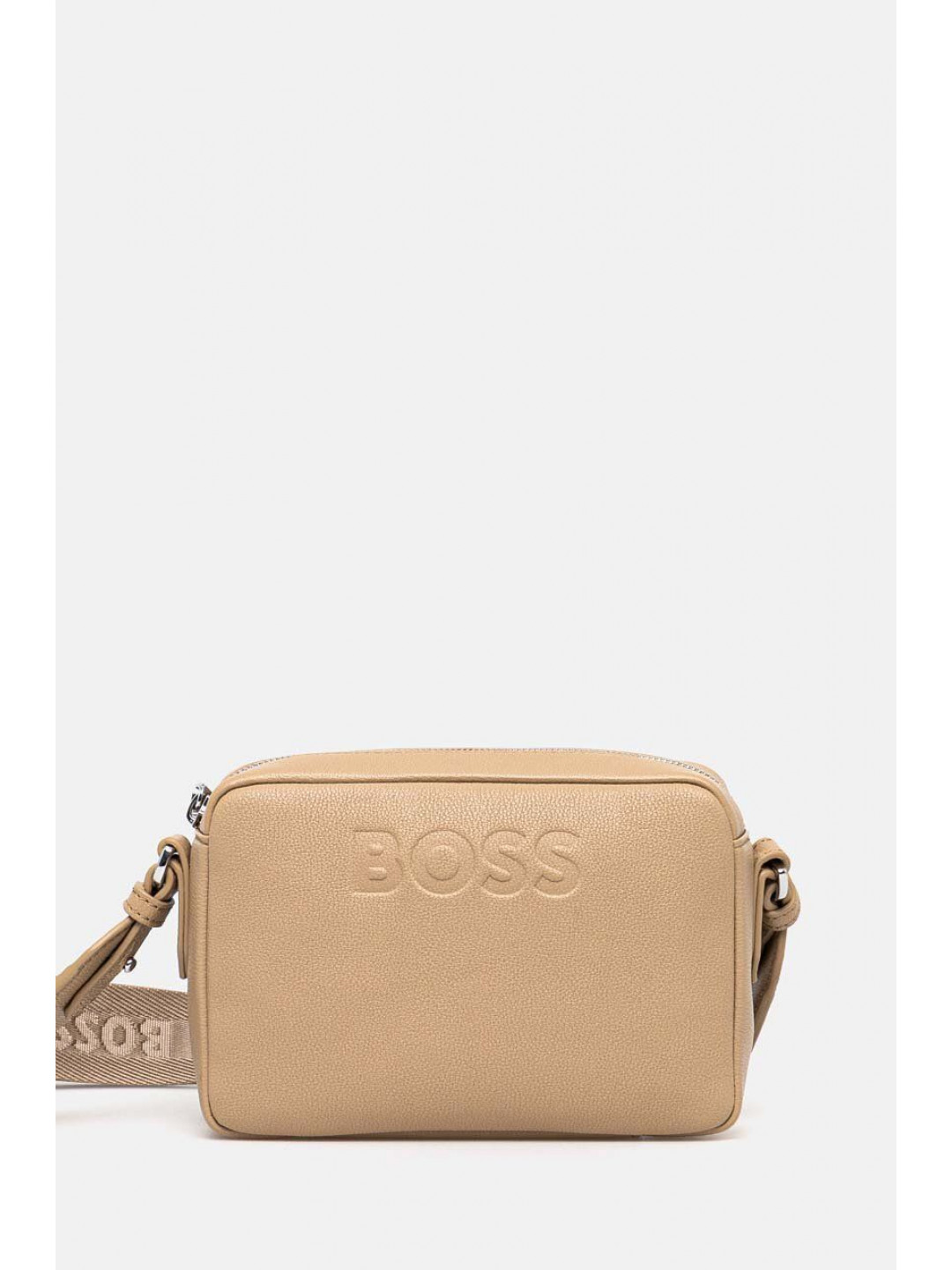 Kabelka BOSS béžová barva 50523408