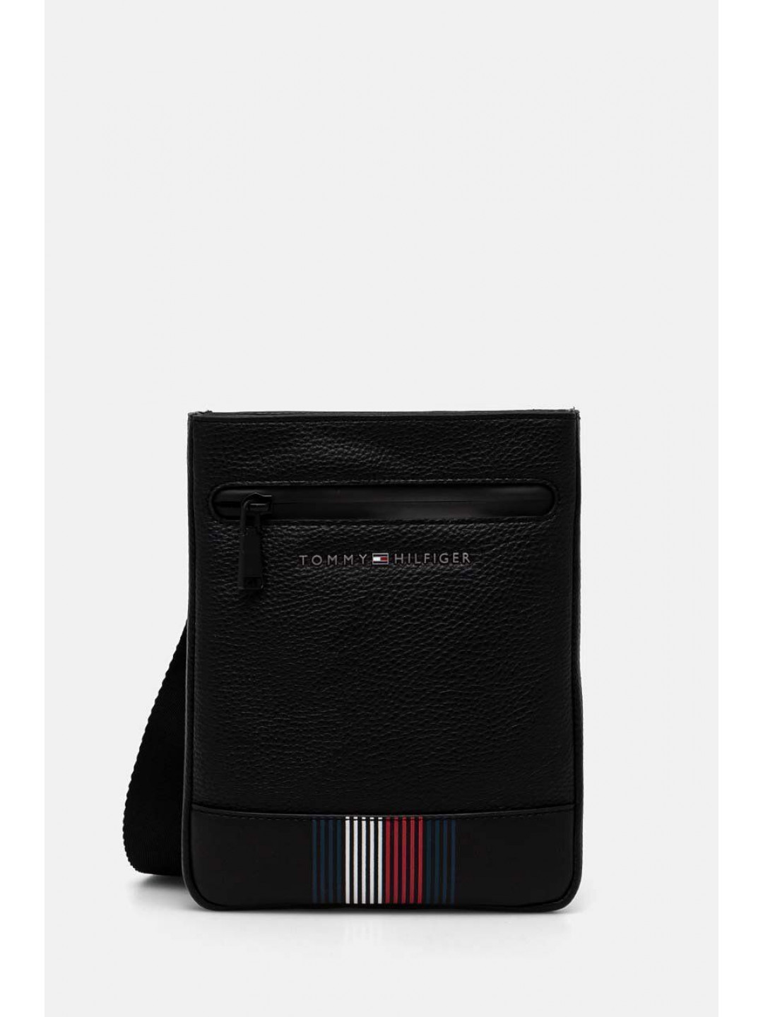 Ledvinka Tommy Hilfiger černá barva AM0AM12483