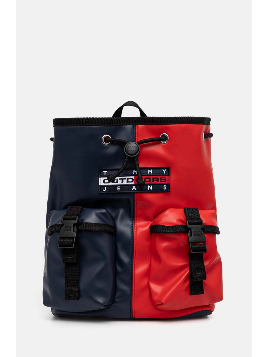 Batoh Tommy Jeans dámský tmavomodrá barva malý s aplikací AW0AW16279
