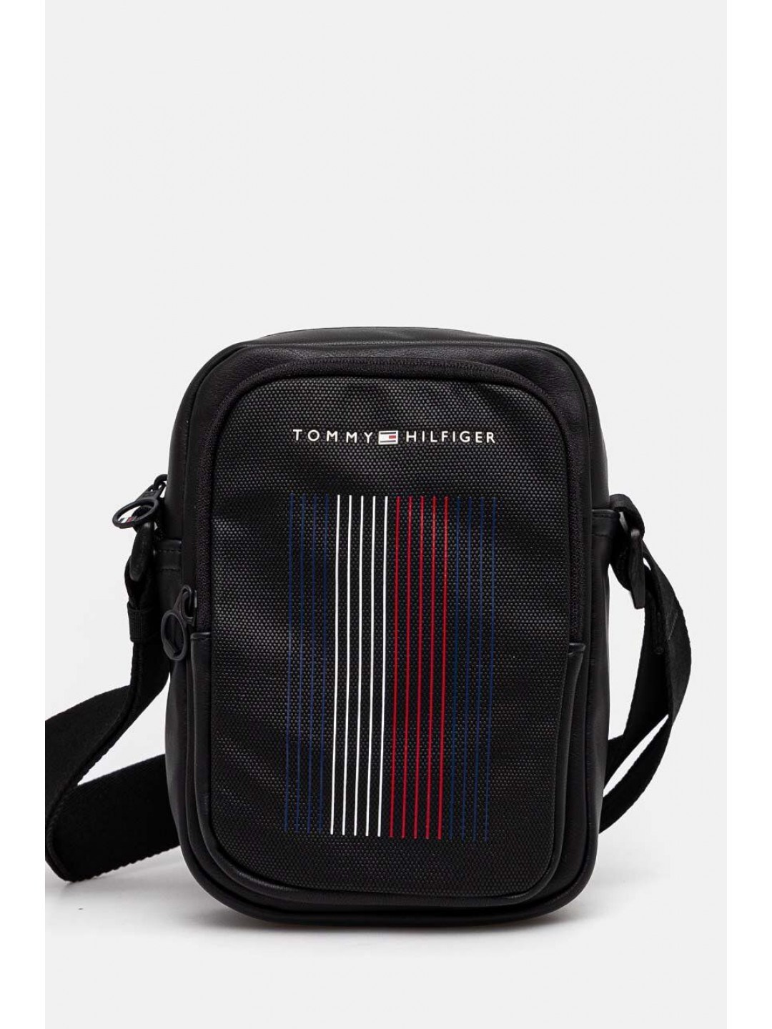 Ledvinka Tommy Hilfiger černá barva AM0AM12457
