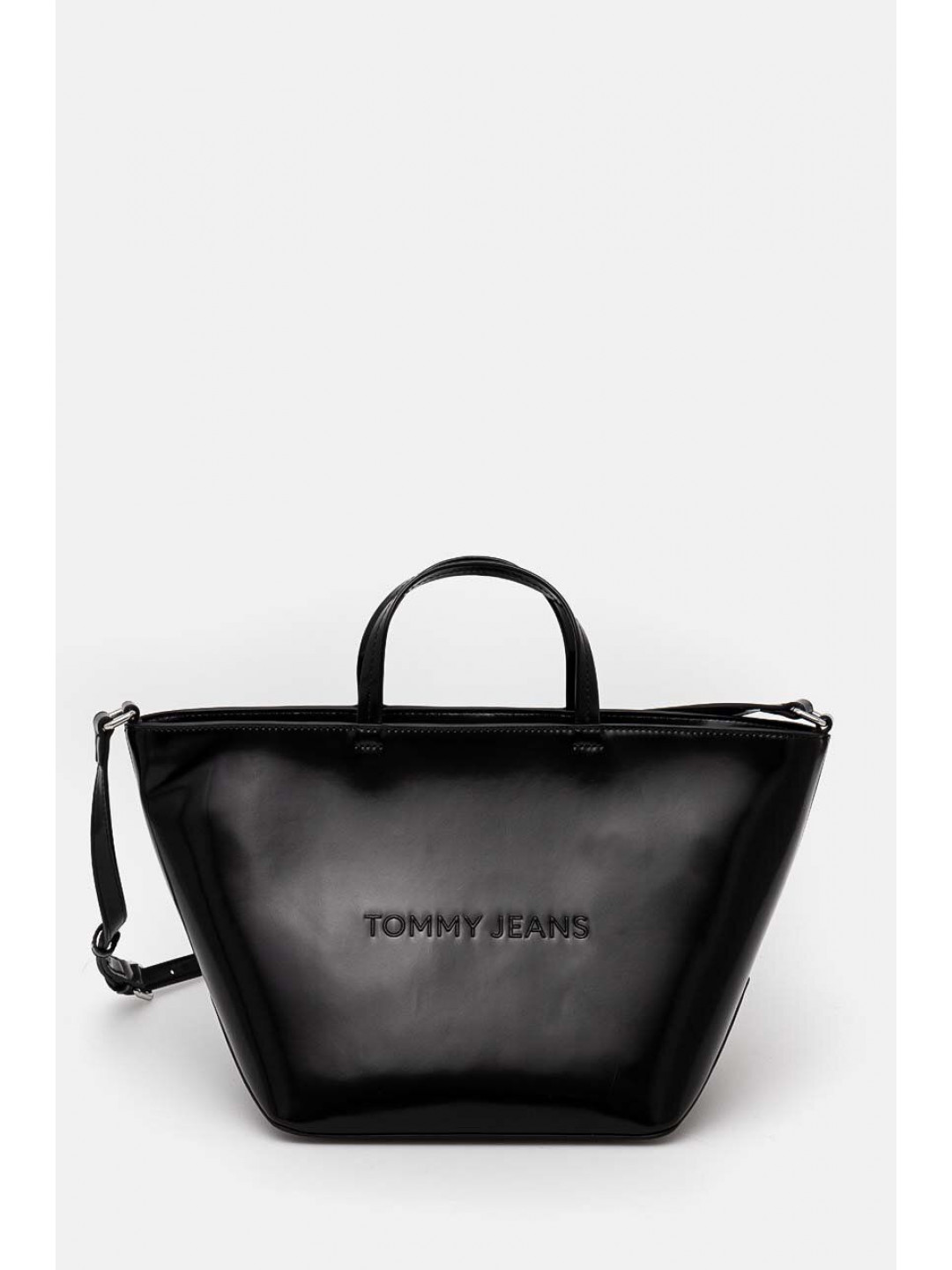 Kabelka Tommy Jeans černá barva AW0AW16268