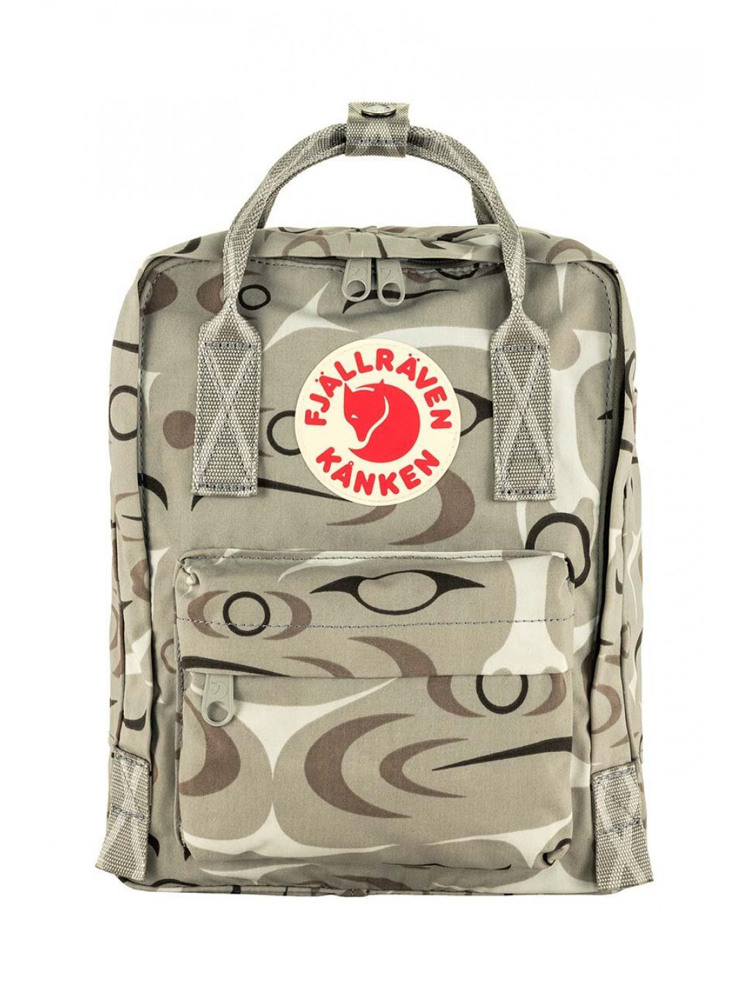 Batoh Fjallraven Kanken Art Mini béžová barva malý vzorovaný F23200250