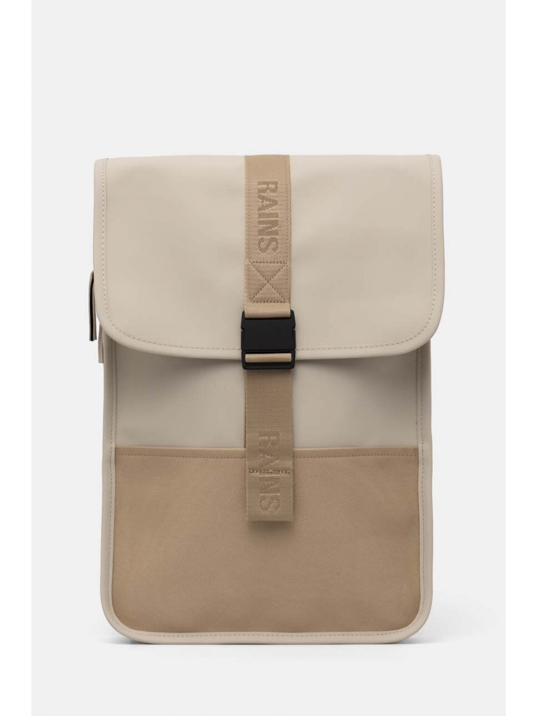 Batoh Rains Trail Backpack Mini W3 béžová barva velký hladký 14300-26