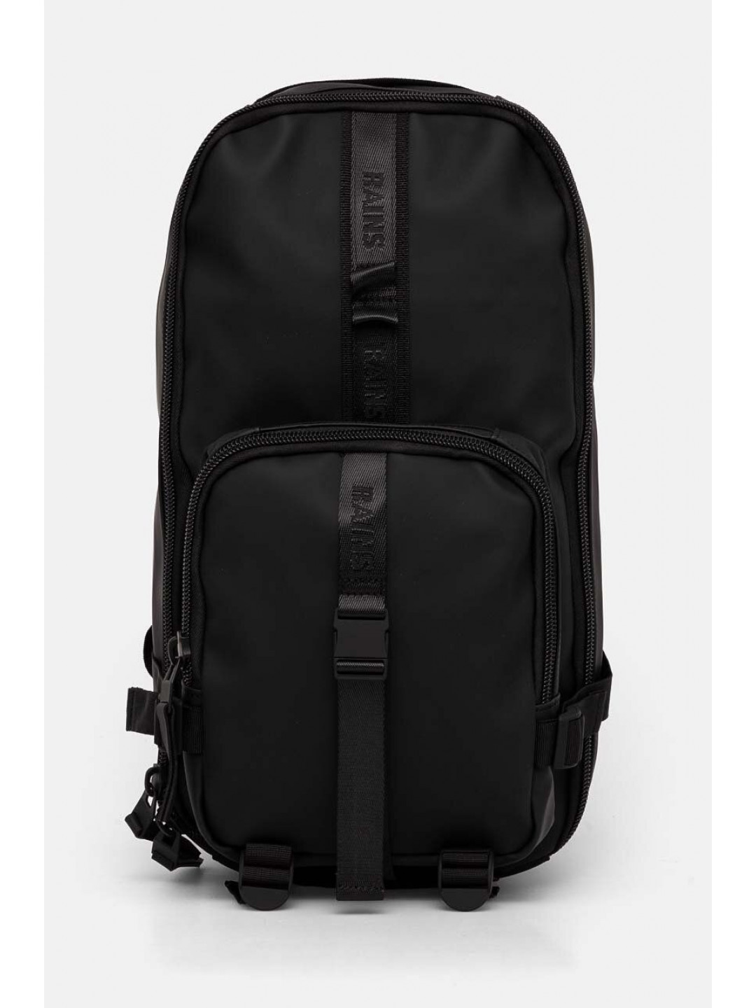 Batoh Rains Trail Rucksack W3 černá barva velký hladký 14350-01