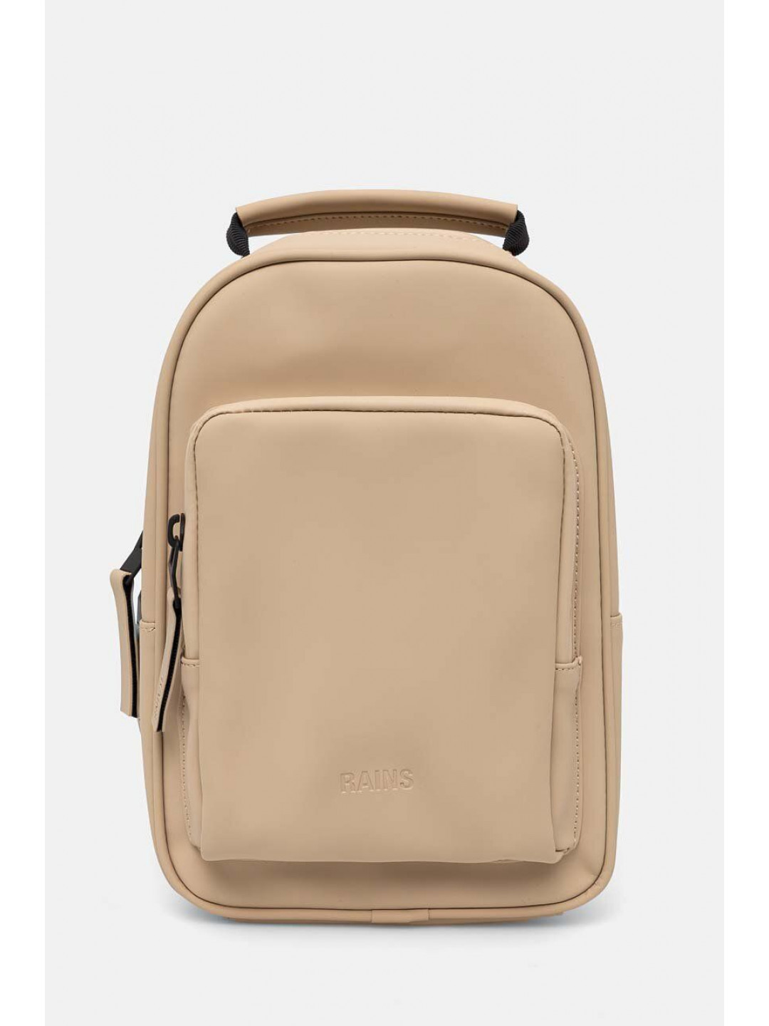 Batoh Rains Book Daypack Mini W3 béžová barva malý hladký 13690-24