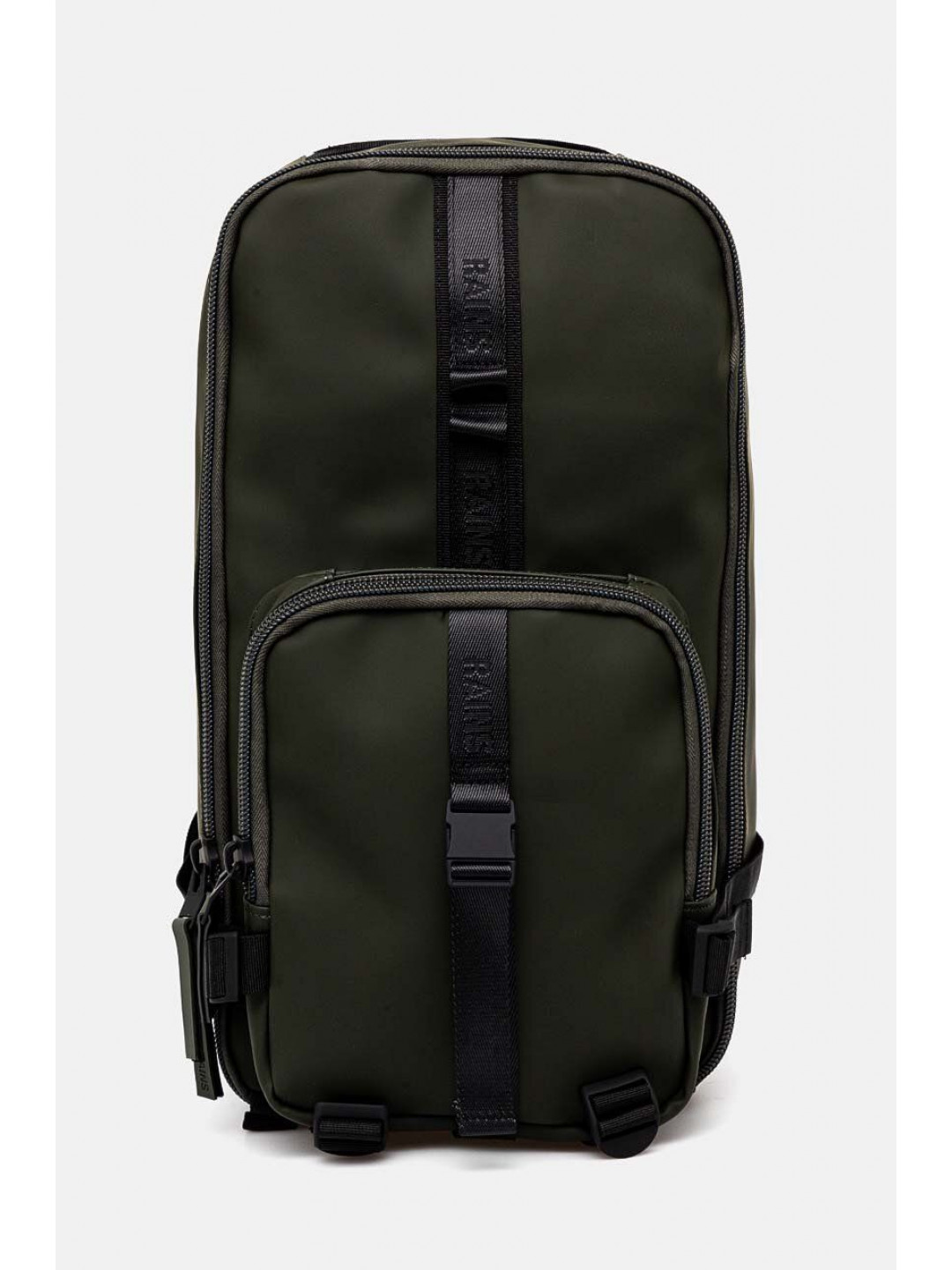 Batoh Rains Trail Rucksack W3 zelená barva velký hladký 14350-03
