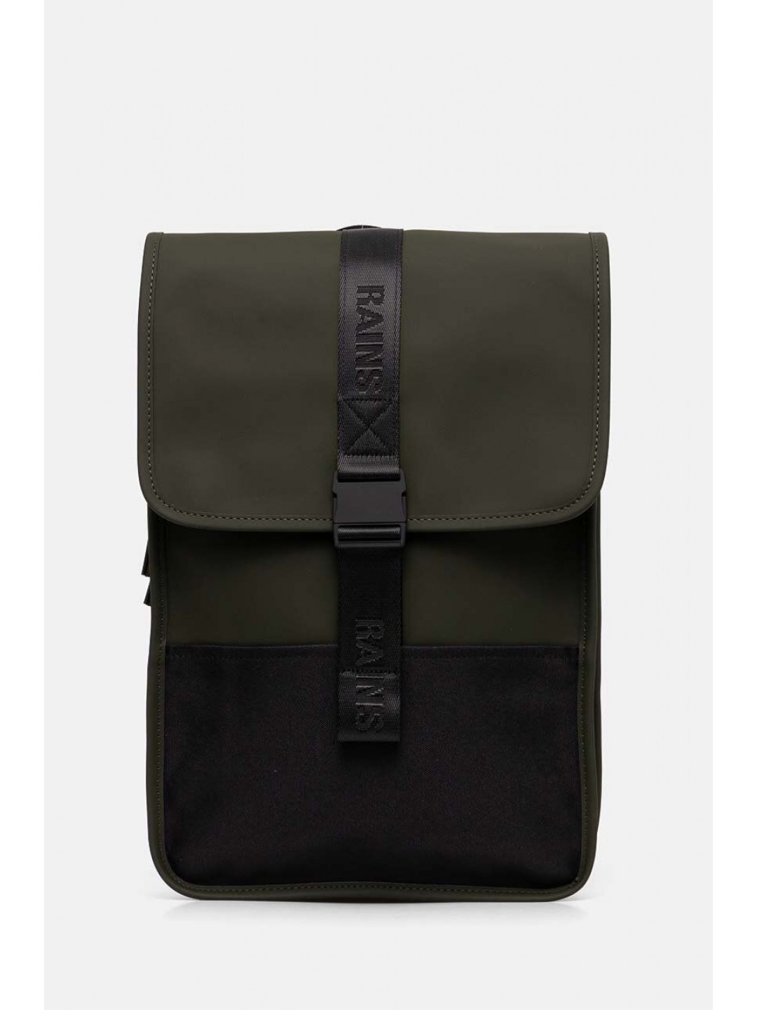 Batoh Rains Trail Backpack Mini W3 zelená barva malý hladký 14300-03