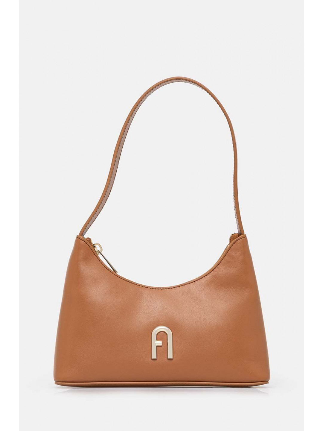 Kožená kabelka Furla hnědá barva WB00863 AX0733 RY000