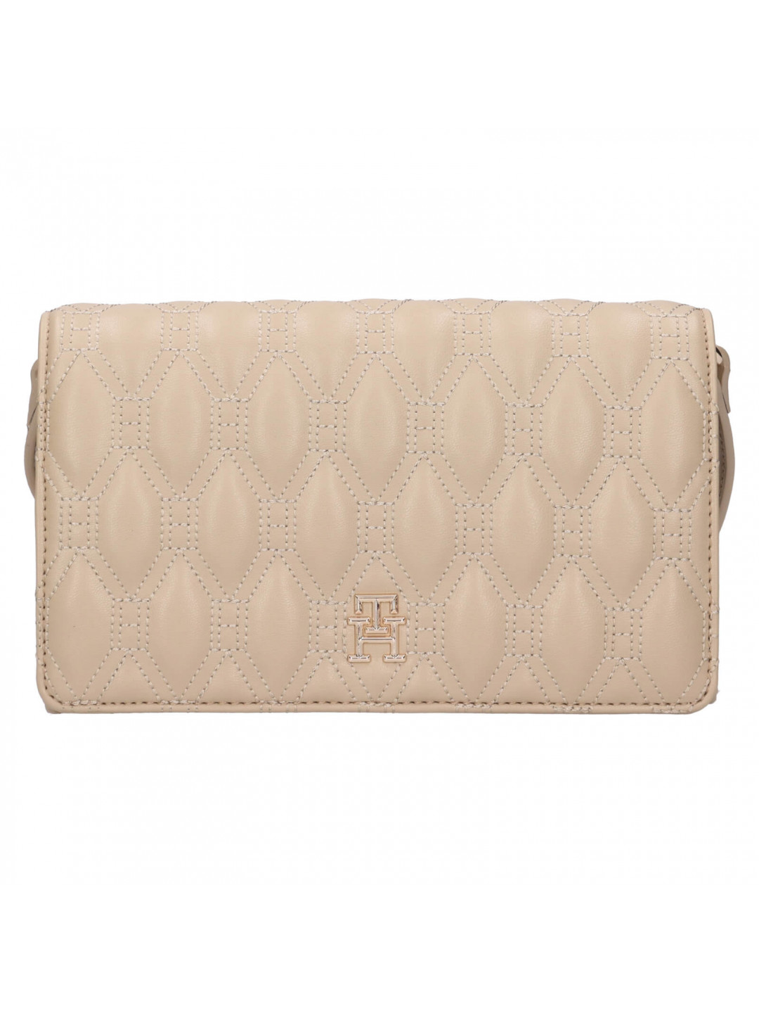 Dámská crossbody kabelka na mobil a doklady Tommy Hilfiger Anett – béžová