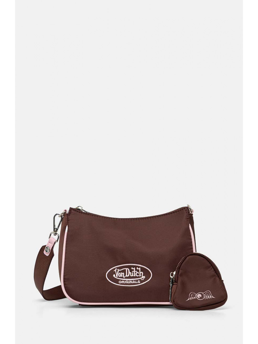 Kabelka Von Dutch KACEY hnědá barva 4108035