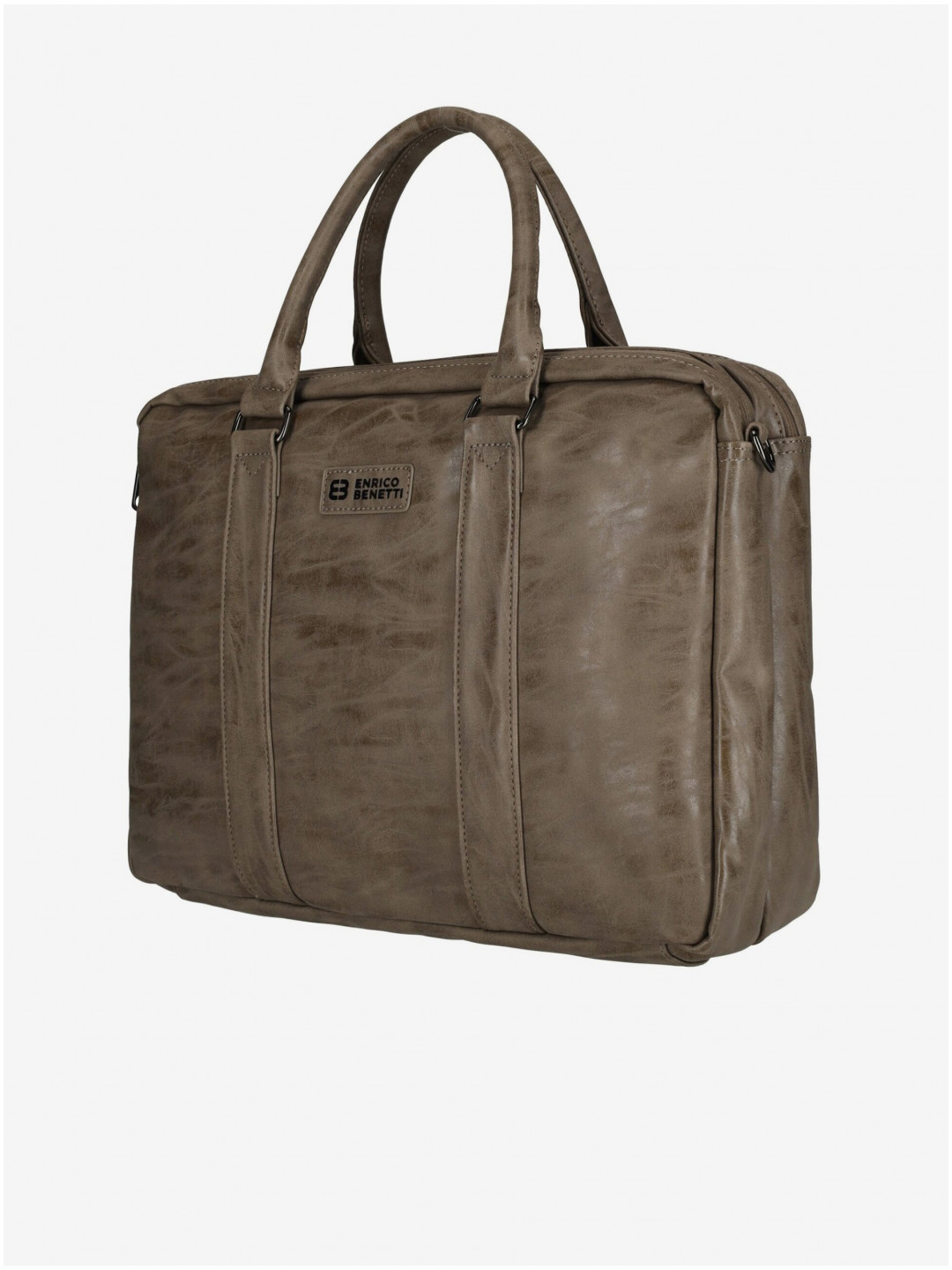 Brašna Enrico Benetti Rotterdam 15 quot Notebook Bag Medium Taupe