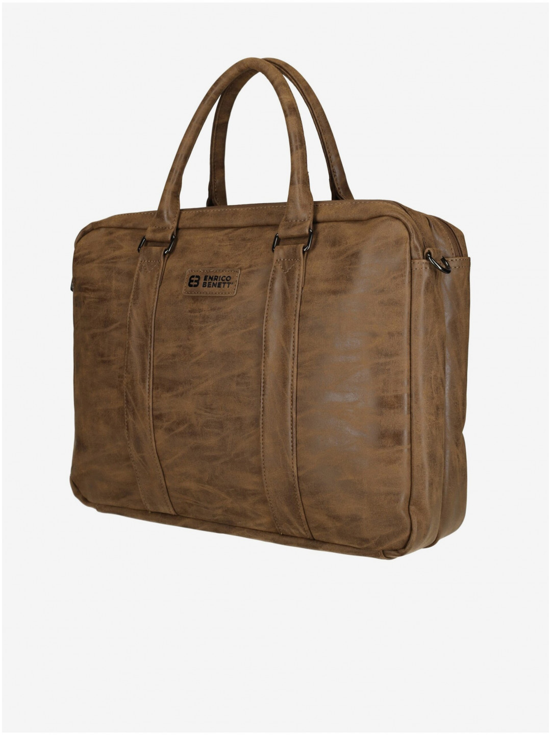 Brašna Enrico Benetti Rotterdam 15 quot Notebook Bag Camel