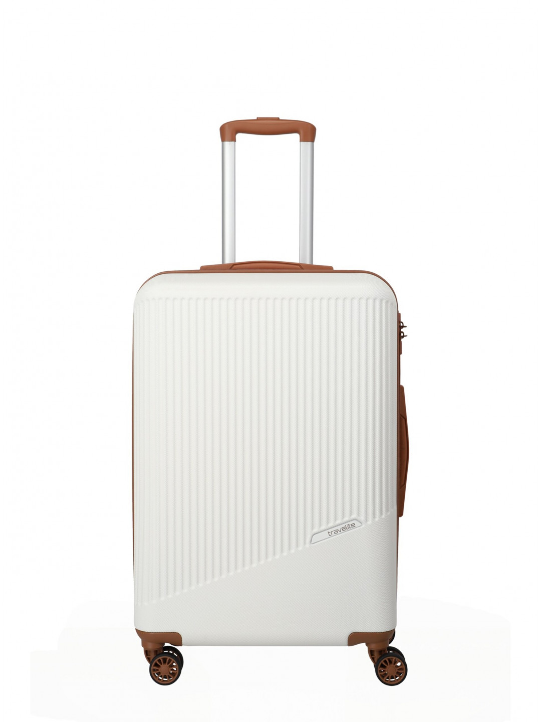 Cestovní kufr Travelite Bali M White Cognac