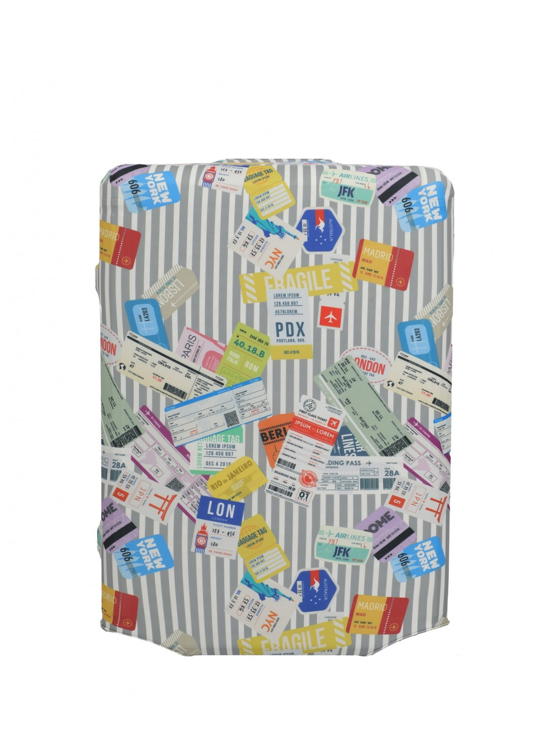 Obal na kufr Travelite Luggage Cover L Tickets