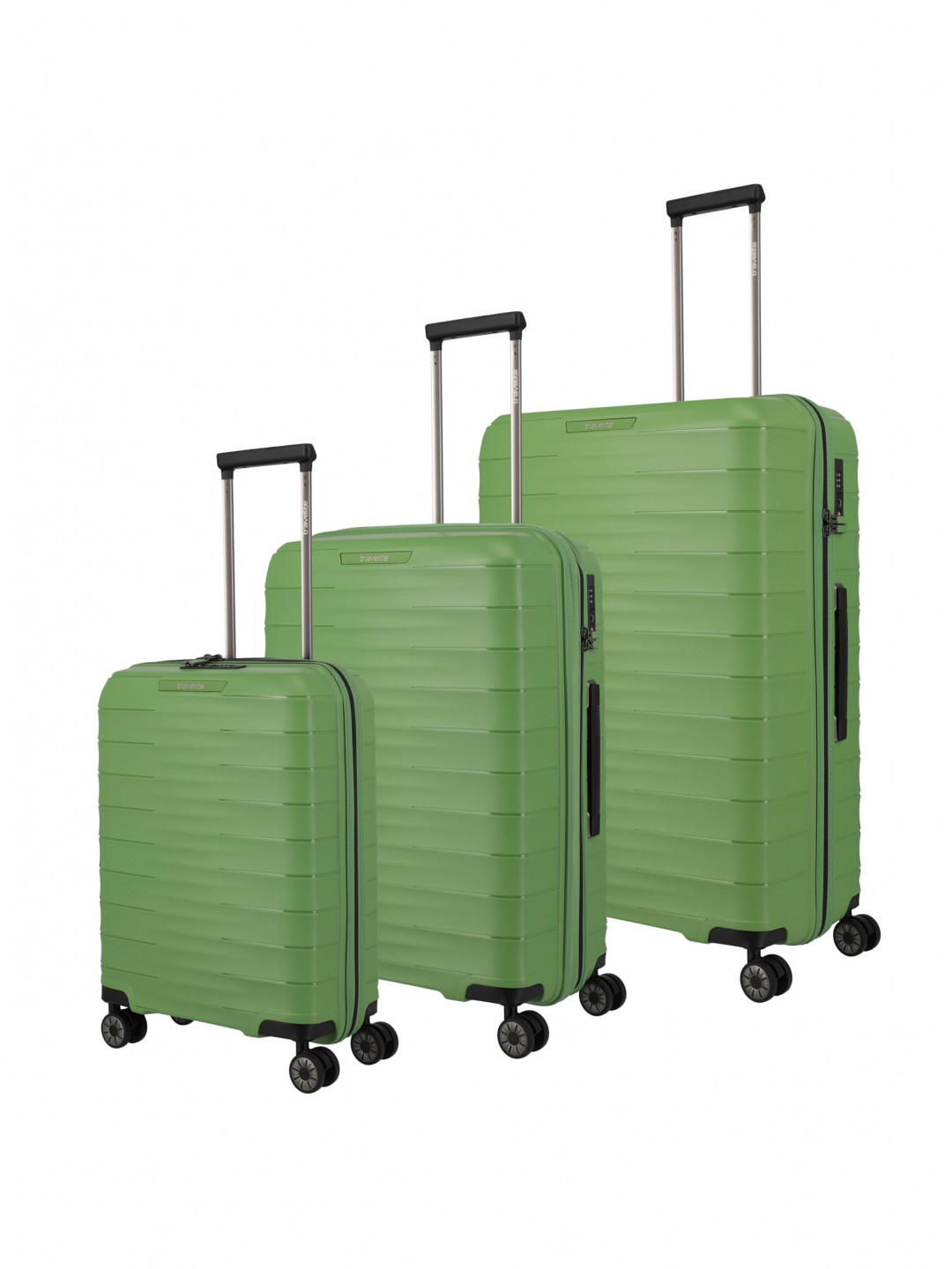 Sada cestovních kufrů Travelite Mooby S M L Green