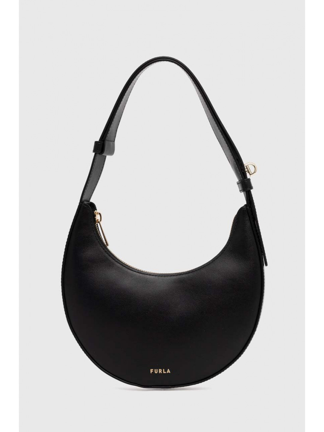 Kožená kabelka Furla černá barva WE00649 AX0733 O6000