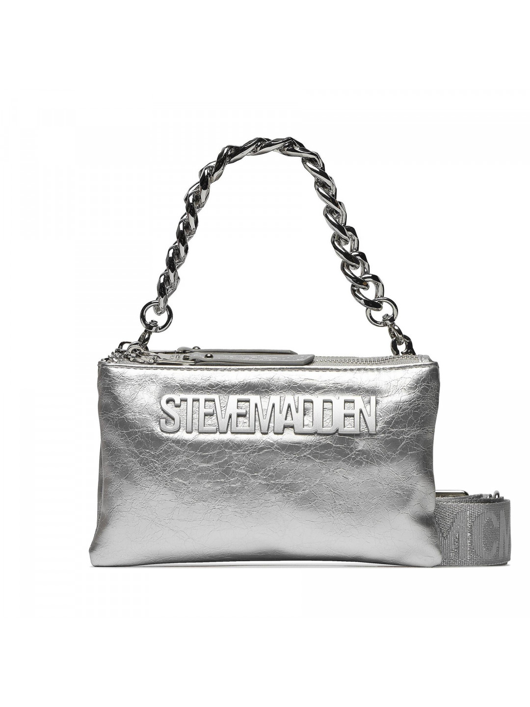 Kabelka Steve Madden Bnicco SM13001162-SIL Stříbrná
