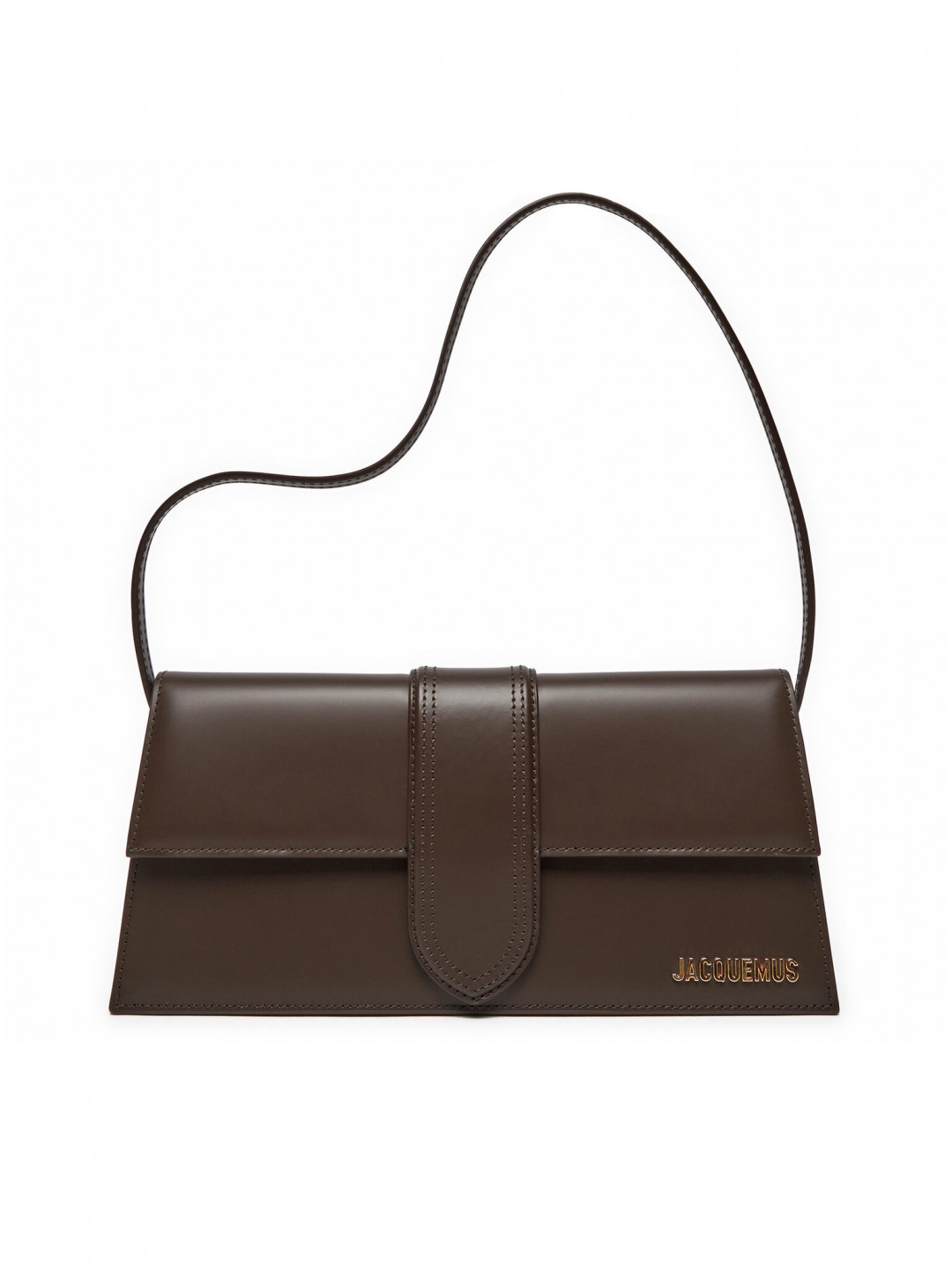 JACQUEMUS Kabelka Le Bambino Long 221BA013 Hnědá