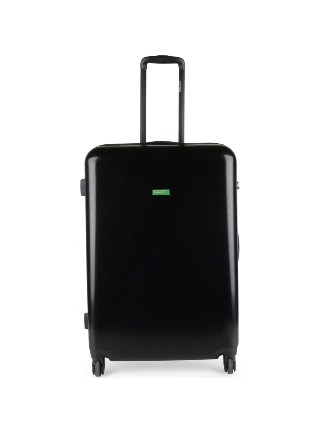United Colors of Benetton Skořepinový cestovní kufr Cocoon L 96 5 l – černá