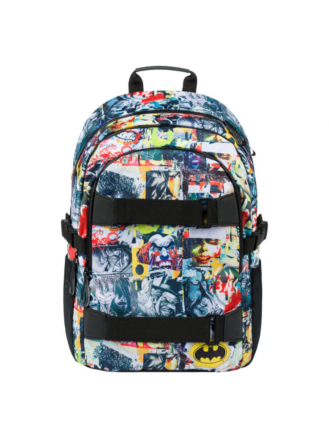 BAAGL Školní batoh Skate Batman Komiks 25 l