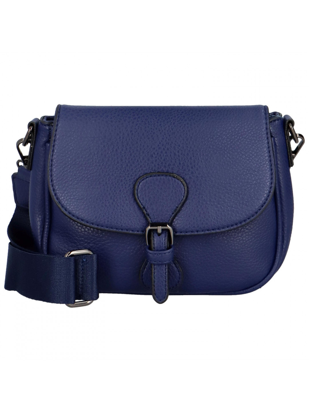 Trendy dámská koženková crossbody kabelka Bindi modrá