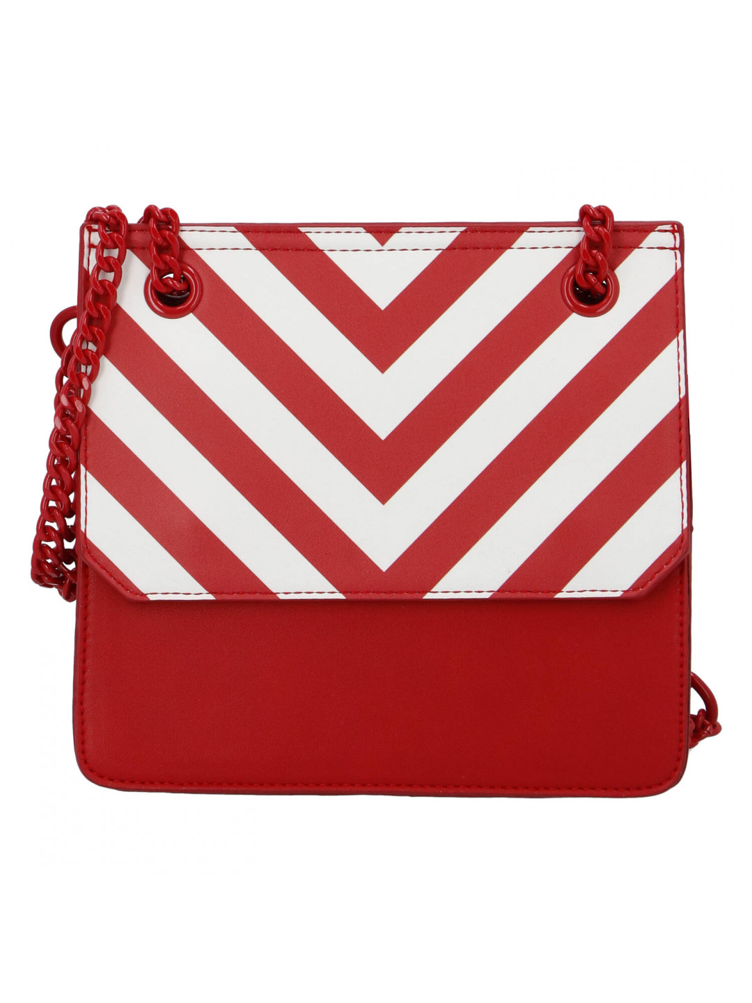 Dámská crossbody kabelka červená - DIANA CO Grasiana