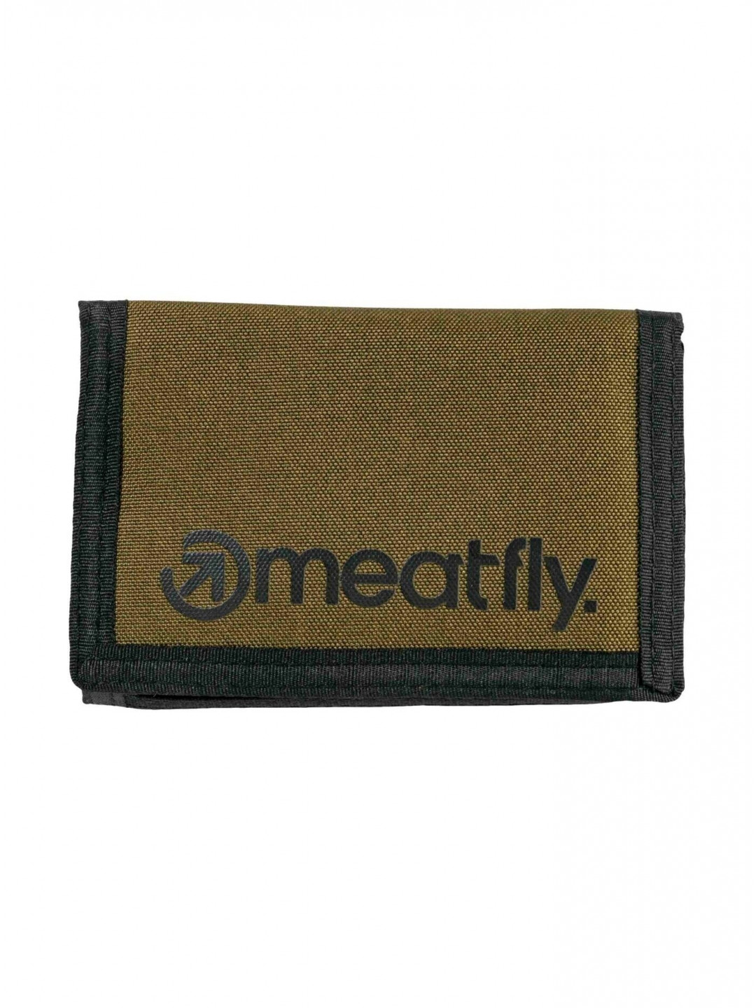 Meatfly peněženka Huey Brown Olive Černá Velikost One Size
