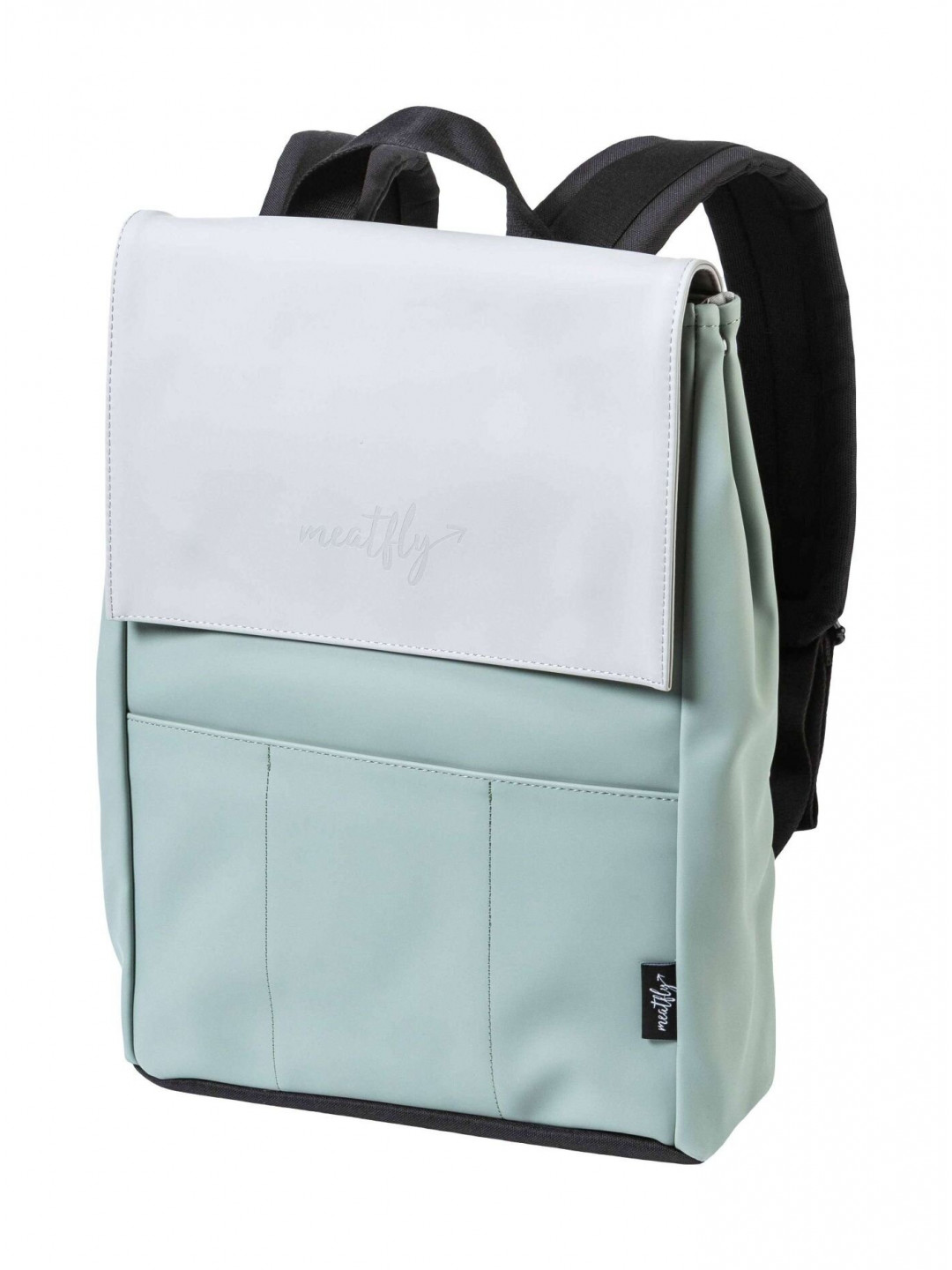 Meatfly batoh Kyle Mint Light Grey Šedá Objem 15 L