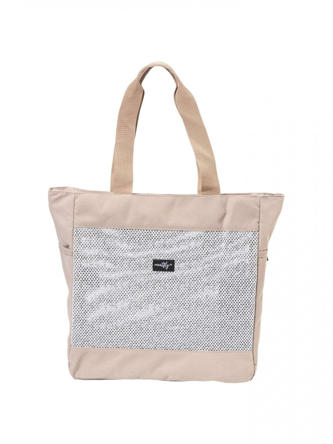 Meatfly kabelka Ari Sand Písková Objem 18 L