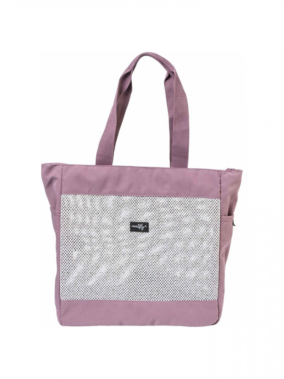 Meatfly kabelka Ari Dusty Rose Růžová Objem 18 L