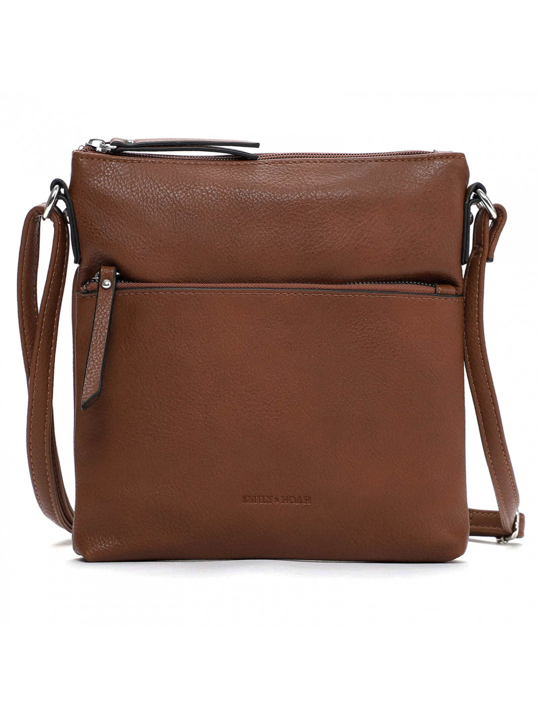 Dámská crossbody kabelka Emily & Noah Lenka – koňak
