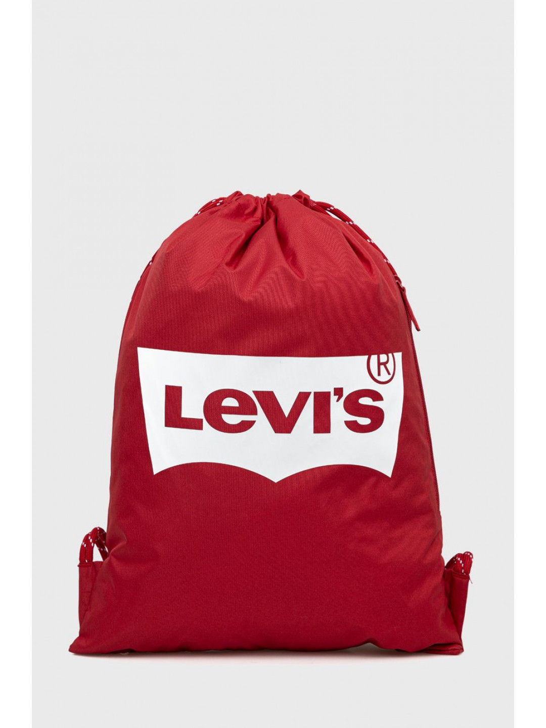 Dětský batoh Levi s červená barva s potiskem