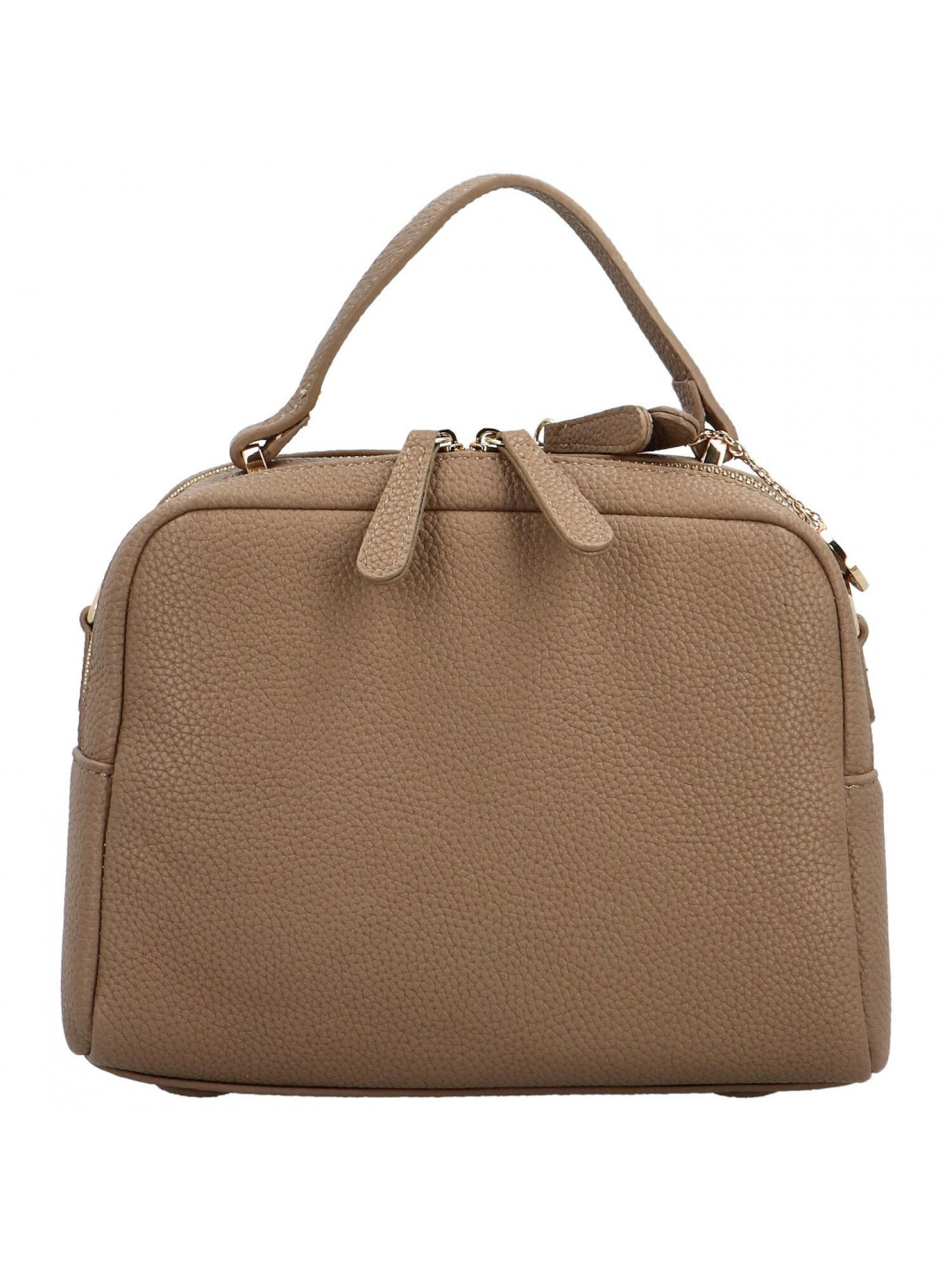 Stylová dámská koženková crossbody kabelka Antoine béžová