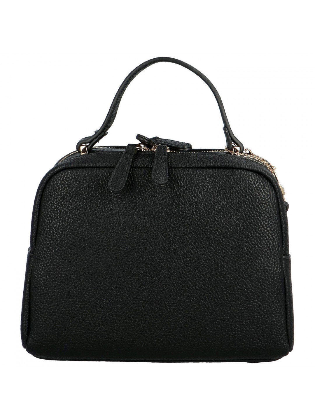 Stylová dámská koženková crossbody kabelka Antoine černá