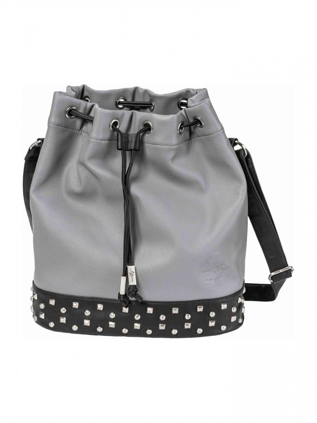 Meatfly kabelka Orphan Light Grey Šedá Objem 25 L