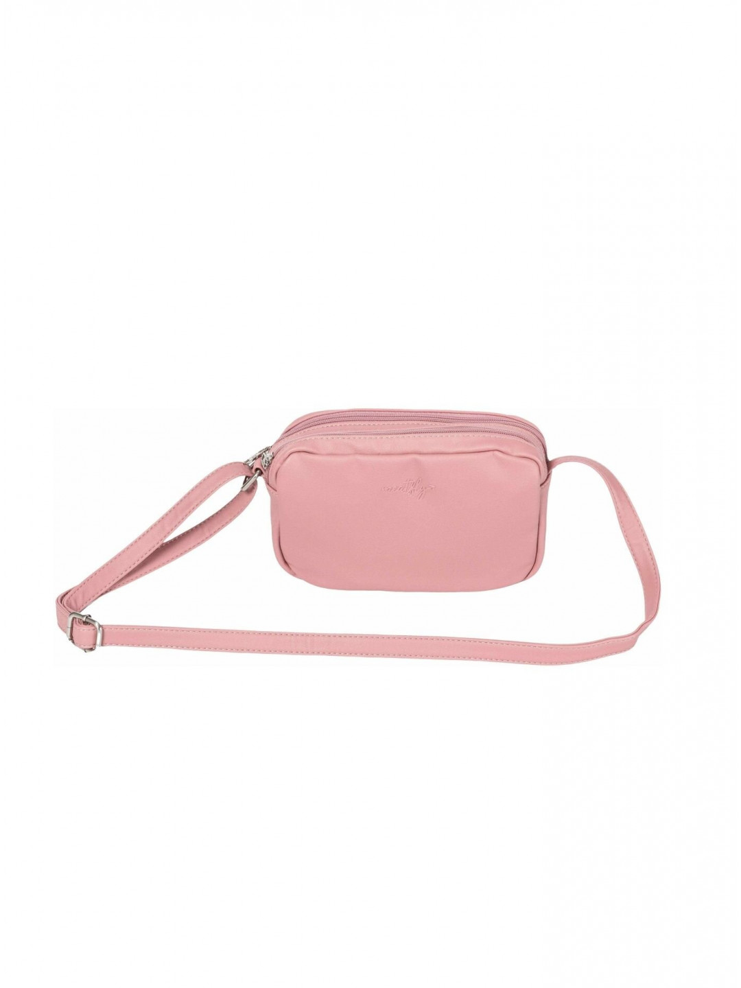 Meatfly kabelka Talia Dusty Rose Růžová Objem 1 5 L