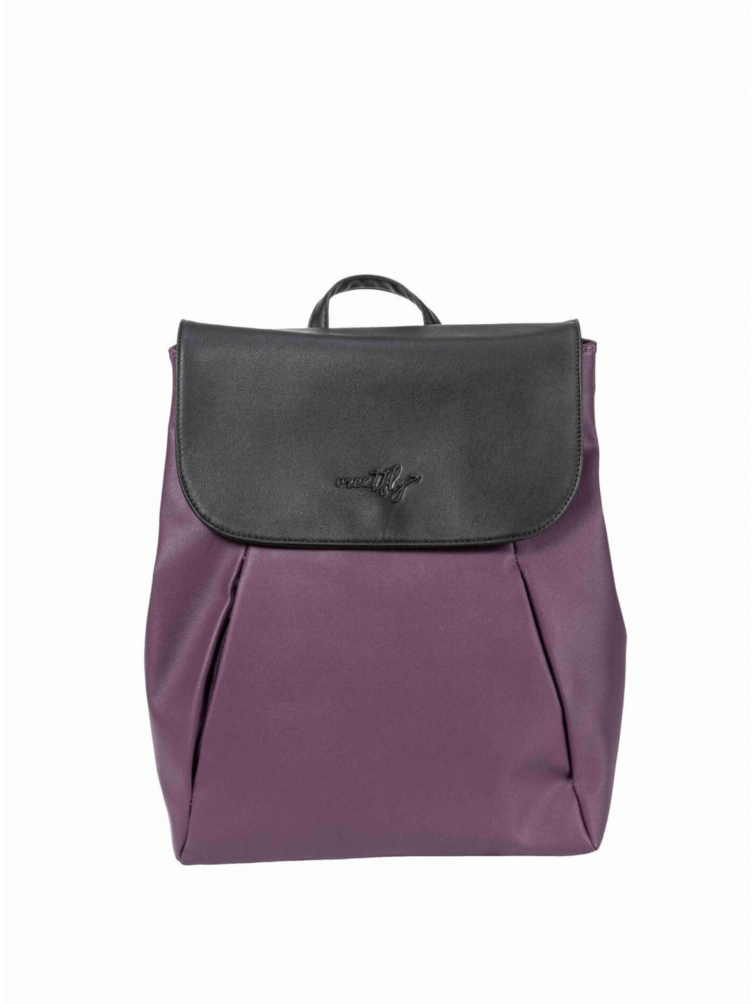 Meatfly batoh Triumph Plum Black Černá Objem 16 L