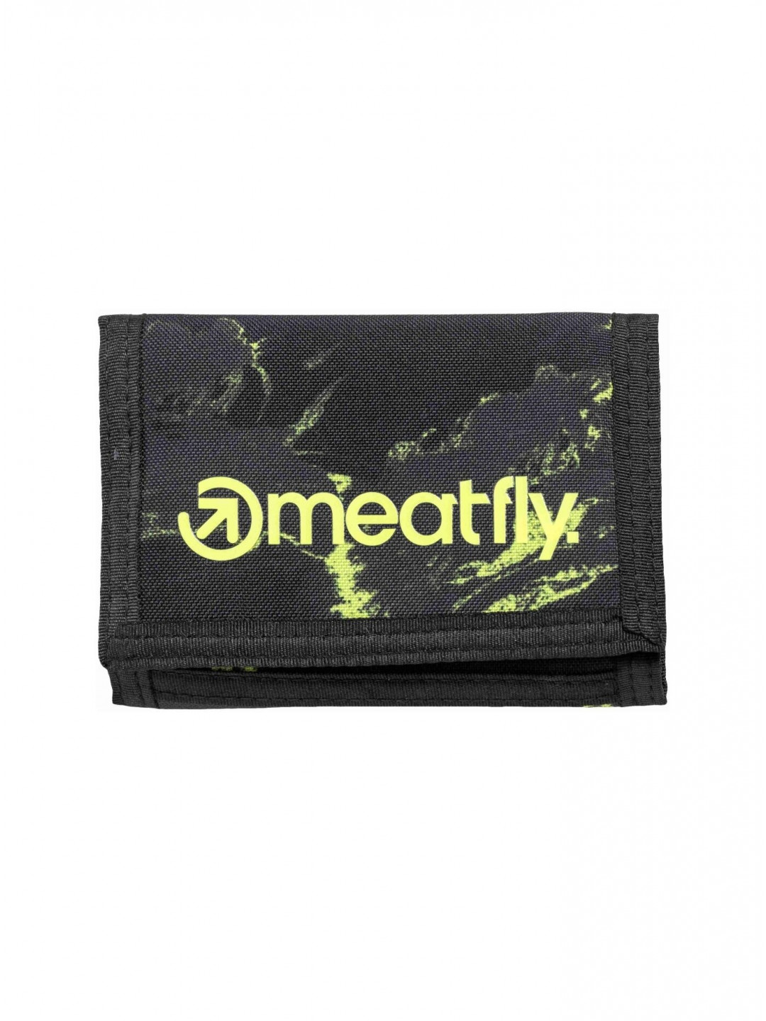 Meatfly peněženka Huey Lime Mossy Zelená Velikost One Size