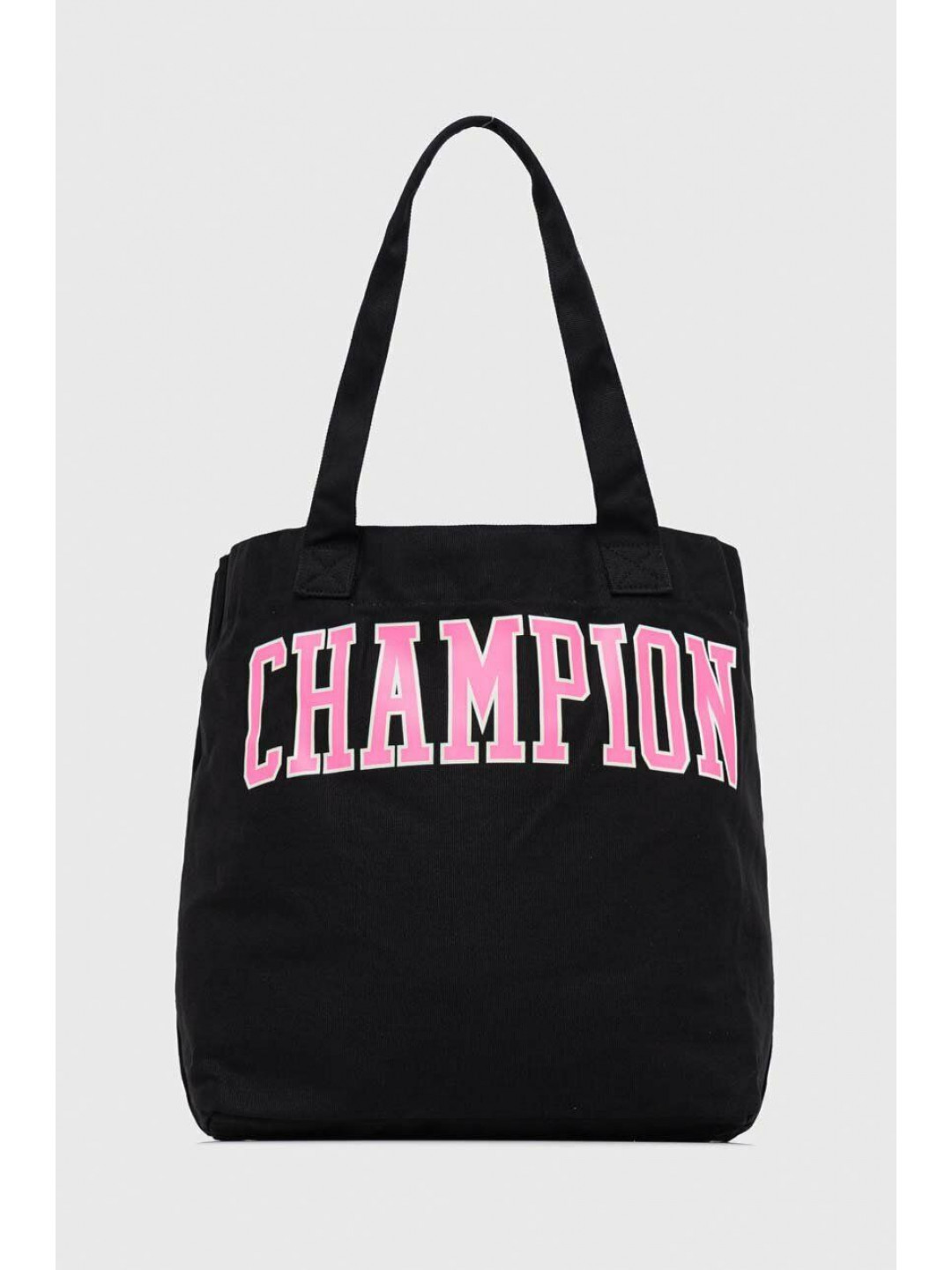 Bavlněná kabelka Champion černá barva