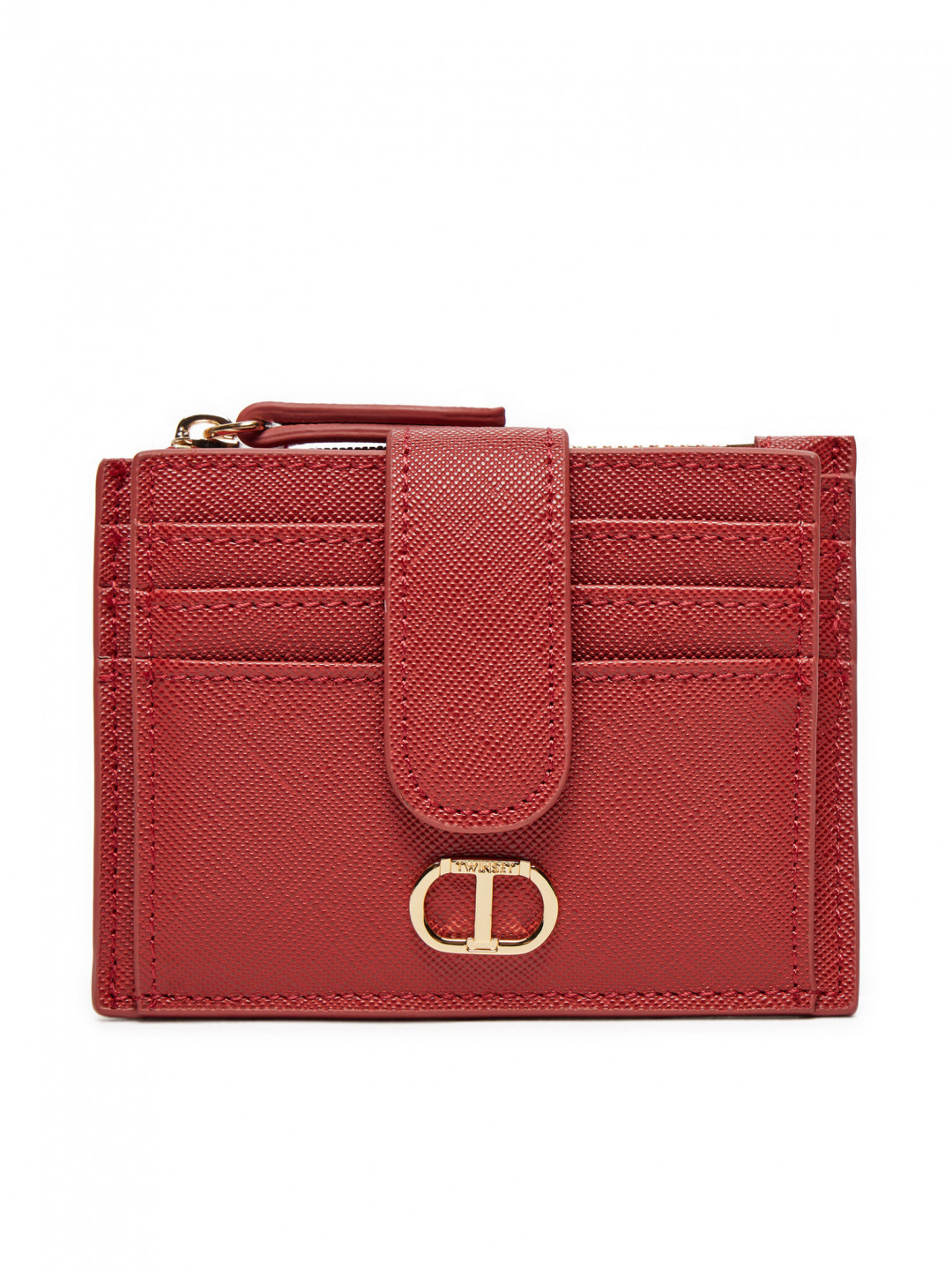 TWINSET Malá dámská peněženka 242TL8044 Červená