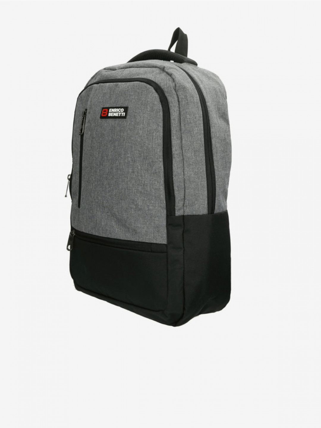 Enrico Benetti Hamburg 15 quot Notebook Light Grey Batoh Šedá