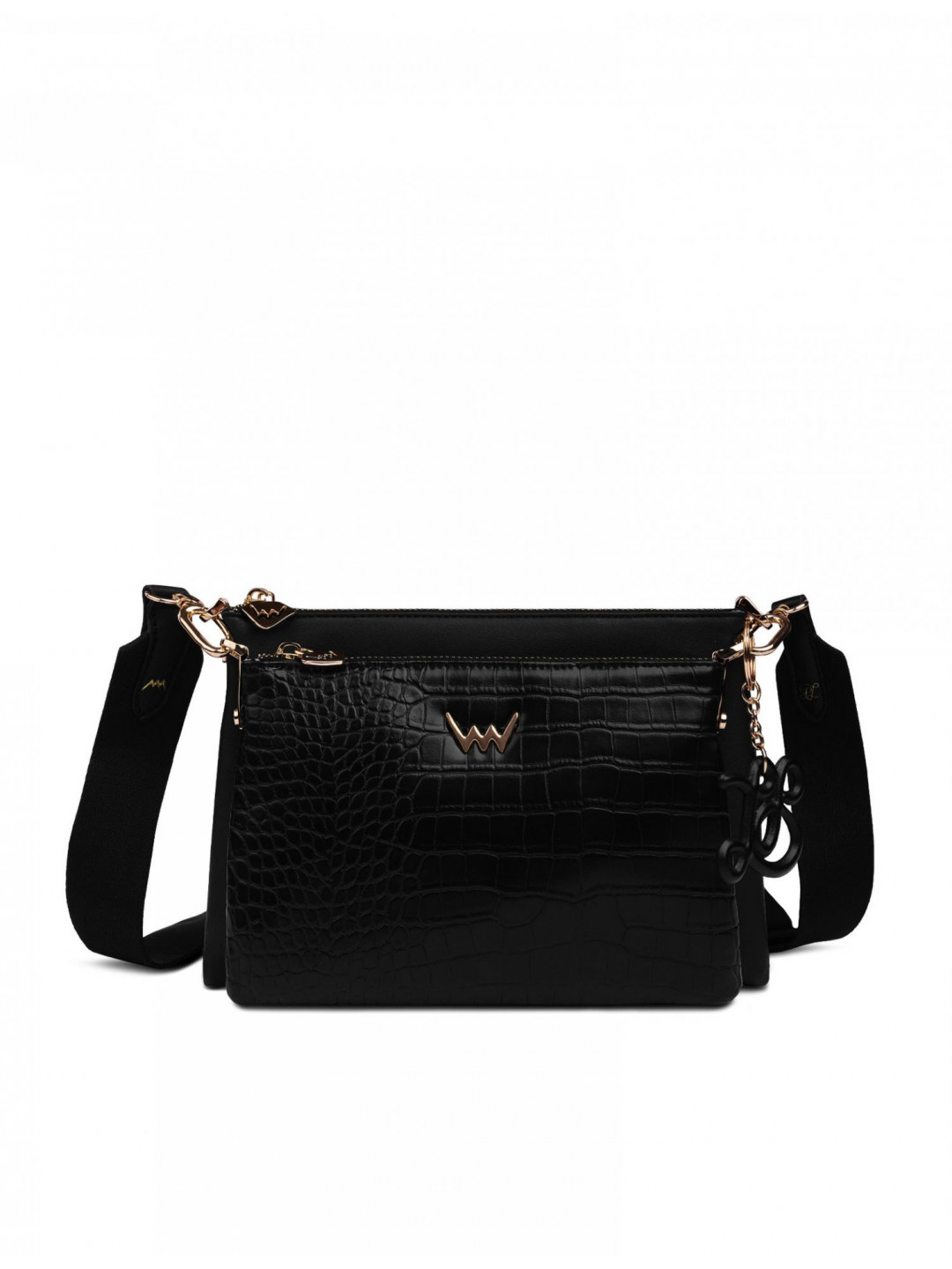Dámská crossbody kabelka černá – Vuch Clasie