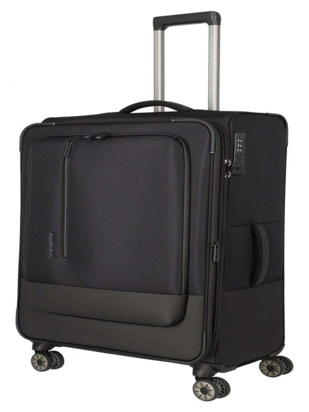 Travelite Crosslite 5 0 L Black Kufr Černá