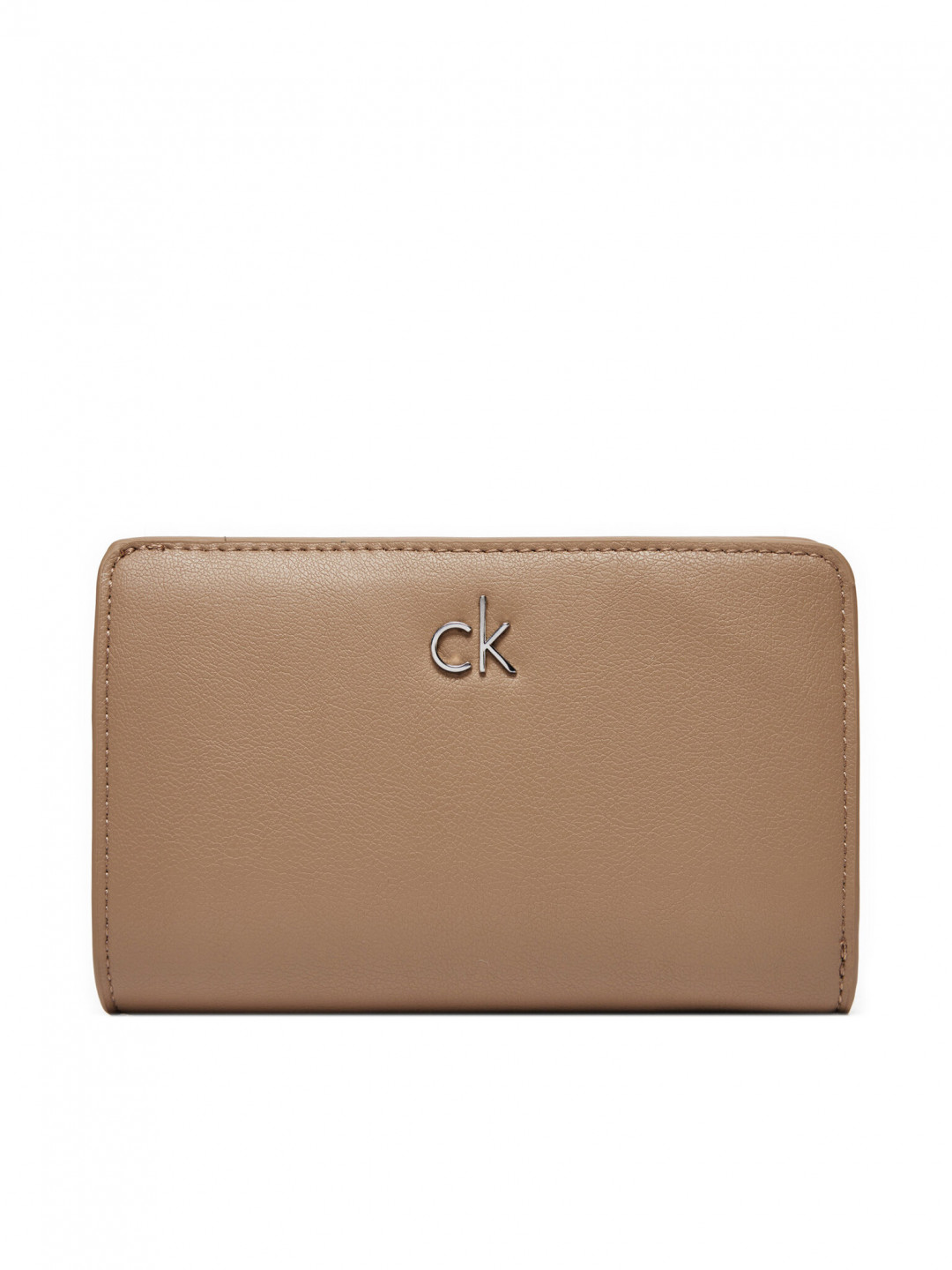Calvin Klein Velká dámská peněženka Ck Daily Medium Bifold Pbl K60K613075 Béžová