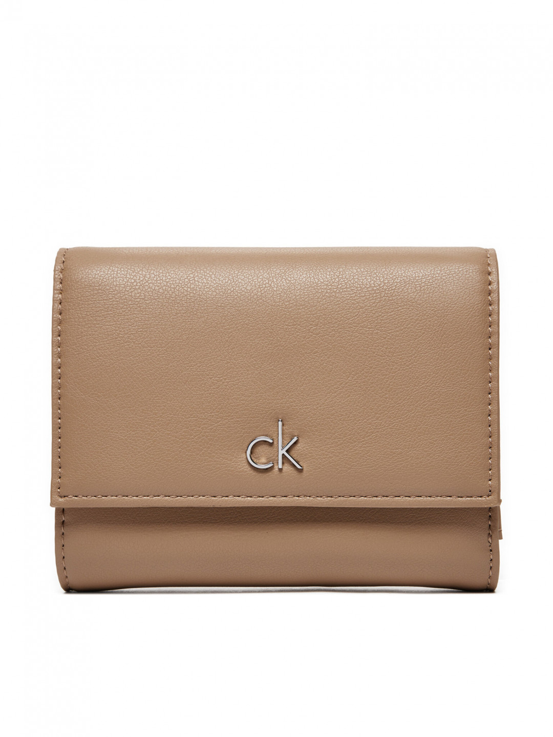 Calvin Klein Malá dámská peněženka Ck Daily Medium Trifold Pbl K60K612851 Béžová