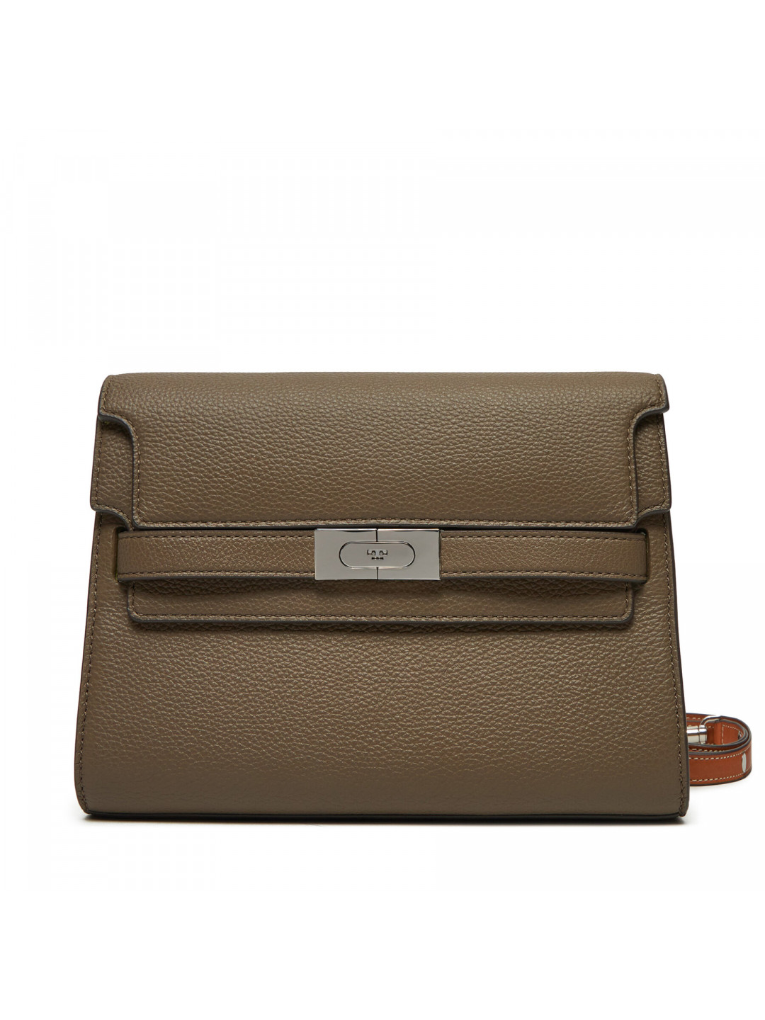 Kabelka Tory Burch Lee Radziwill Pebbled Shoulder Bag 158723 Zelená