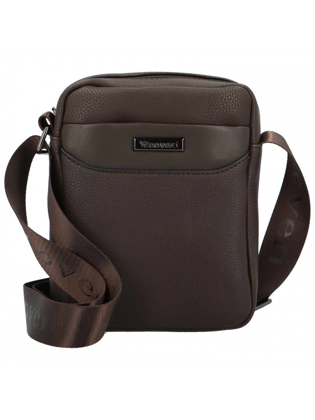 Pánská crossbody taška coffee – Coveri Miach