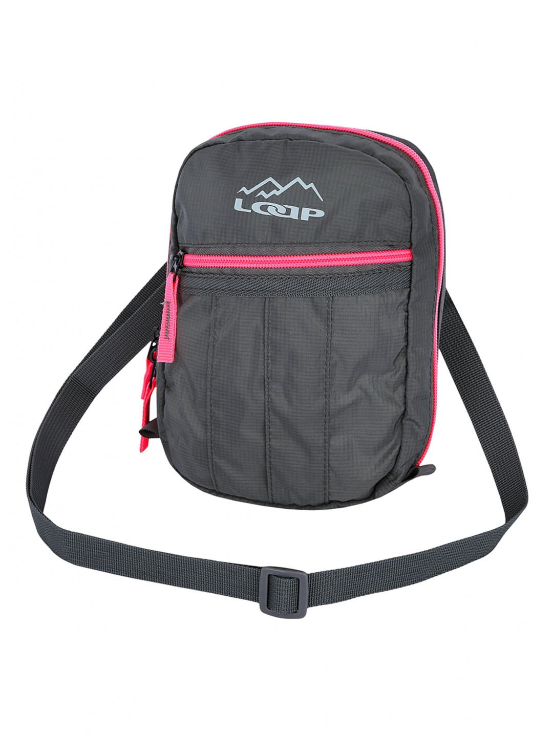 Unisex dokladovka LOAP OLLA Šedá Růžová
