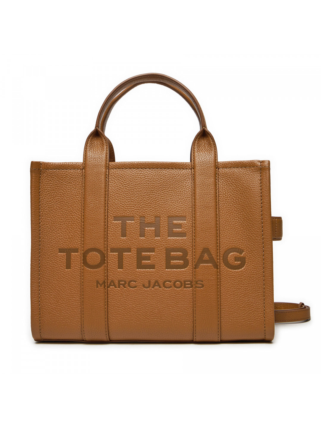 Kabelka Marc Jacobs The Leather Medium Tote Bag H004L01PF21 Hnědá